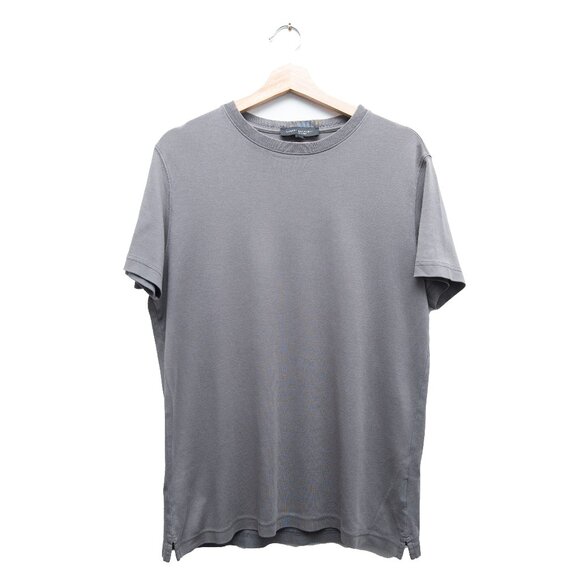 Robert Barakett Pima Cotton Short Sleeves T-Shirt Brownish Gray - Picture 1 of 6